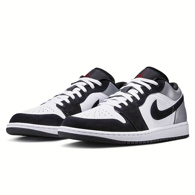 Air Jordan 1 Low SE blanco/negro/plateado mate/rojo fuego