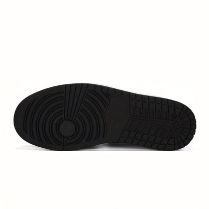 Air Jordan 1 Low SE  blanco/negro/plateado mate/rojo fuego