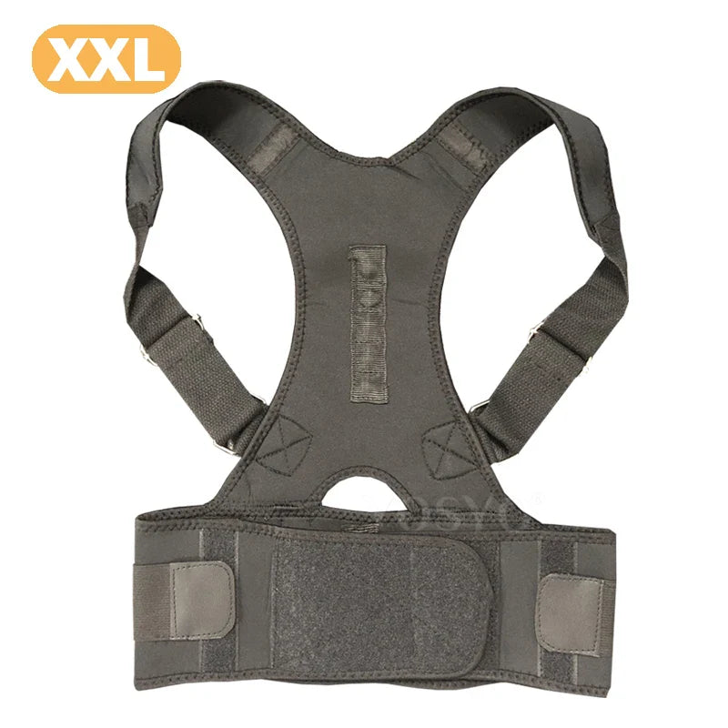 Corrector de Postura “MagnetoPosture Pro” – Soporte Ergonómico con Terapia Magnética