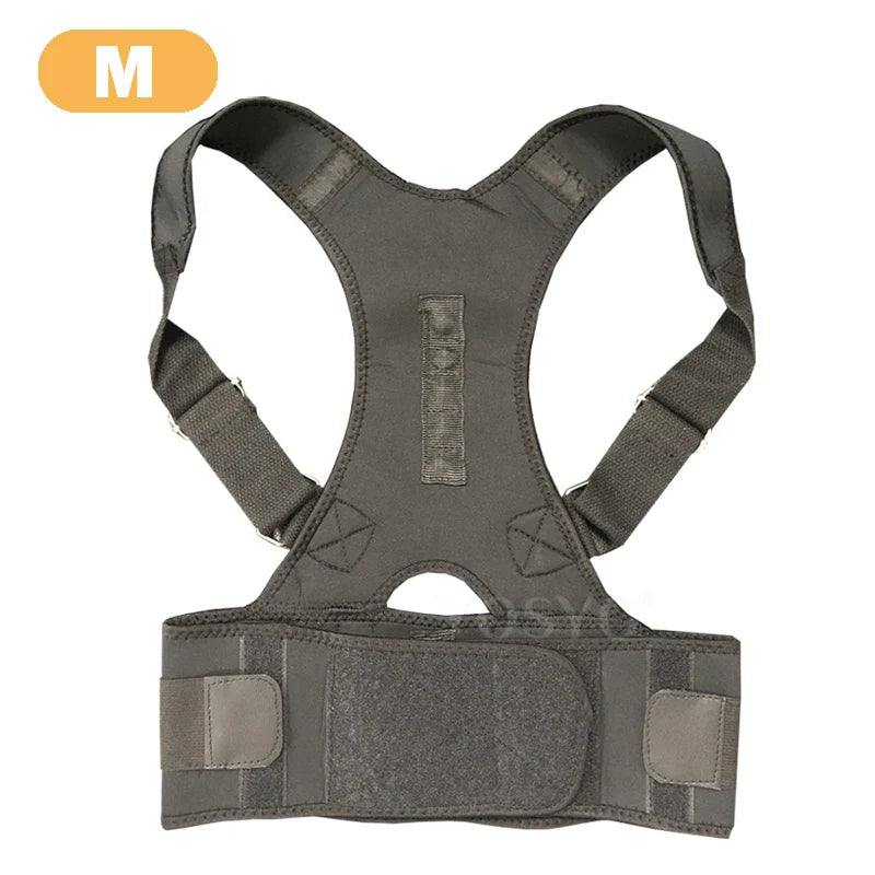 Corrector de Postura “MagnetoPosture Pro” – Soporte Ergonómico con Terapia Magnética